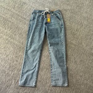 Blue turtle jeans